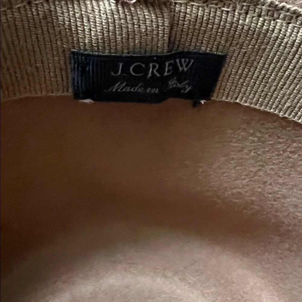 LAST CALL J. Crew Camel Wool Fedora Hat - Picture 6 of 6
